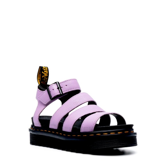 Dr. Martens Shoes - Dr. Martens Women's Blaire Leather Strappy Sandals, Lilac Purple, size 6 NWT